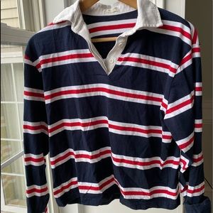 Brandy Melville Rugby Long Sleeve Shirt